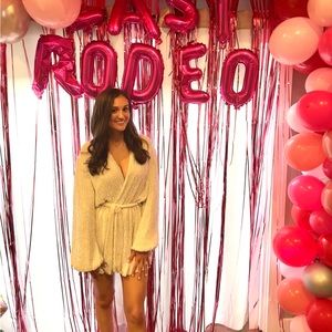 Retrofete Gabrielle Robe Dress - White